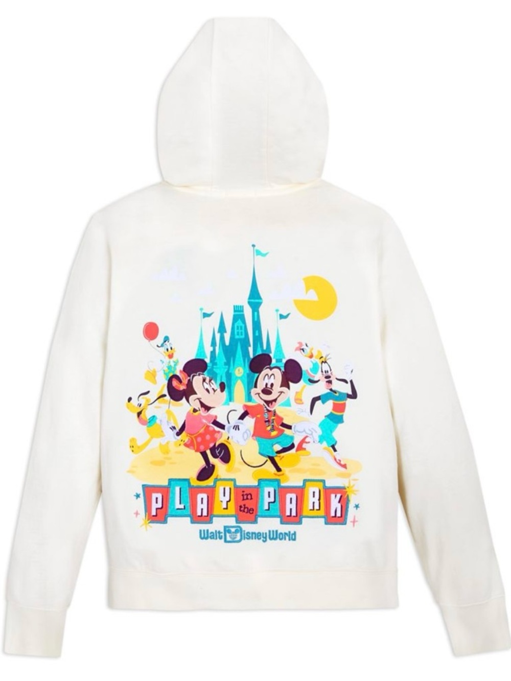 Disney Parks Women's Hoodie - Minnie And Friends Play In The Park